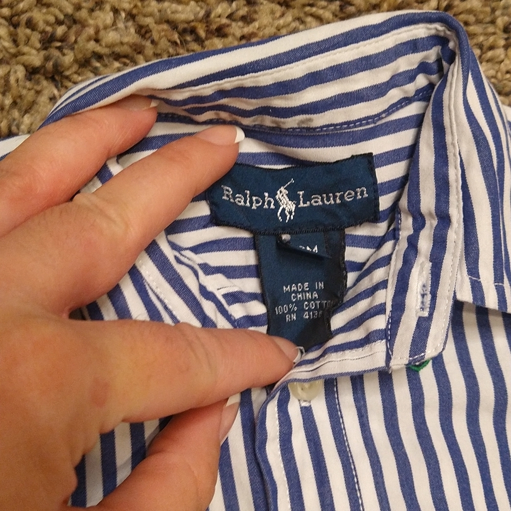 Ralph Lauren Lot of 2 Button Down Shirts - Picture 3 of 9